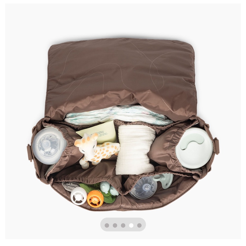 Hazelnut CALPAL Convertable Stroller Caddy Crossbody